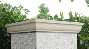 Single Decorative Piercap with Flat Top Single Decorative Piercap with Flat Top